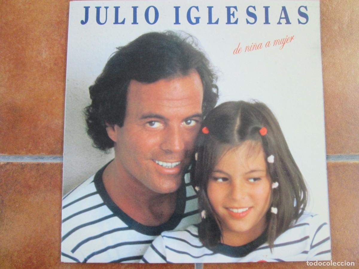 Discos de vinilo: JULIO IGLESIAS - De Ni&ntilde;a a Mujer. LP, ed espa&ntilde;ola 12&rdquo; 1981. Carpeta abierta. Magn&iacute;fico estado VG+/NM