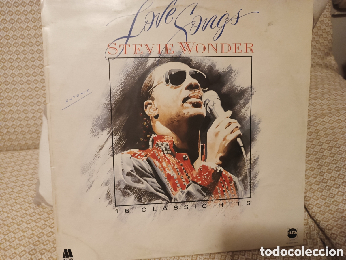 Discos de vinilo: Stevie Wonder LOVE Songs