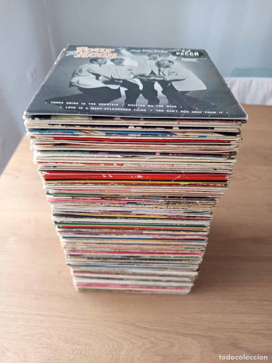 Discos de vinilo: GENIAL LOTE138. EPS ( MAS DE LA MITAD ) Y SINGLES A&Ntilde;OS 60s, 70s POP/ROCK/LATIN/SOUL/ETC