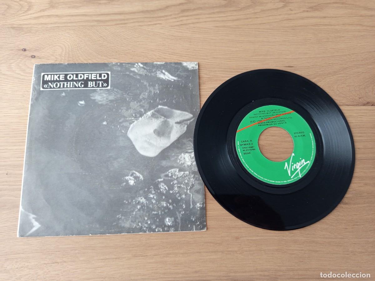 Discos de vinilo: SINGLE PROMOCIONAL. MIKE OLDFIELD - NOTHING BUT - (SP MIKE 2) - VIRGIN - A&Ntilde;O 1989.