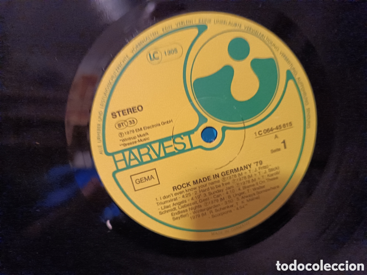 Discos de vinilo: Rock Made in Germany 79 - Foto 3