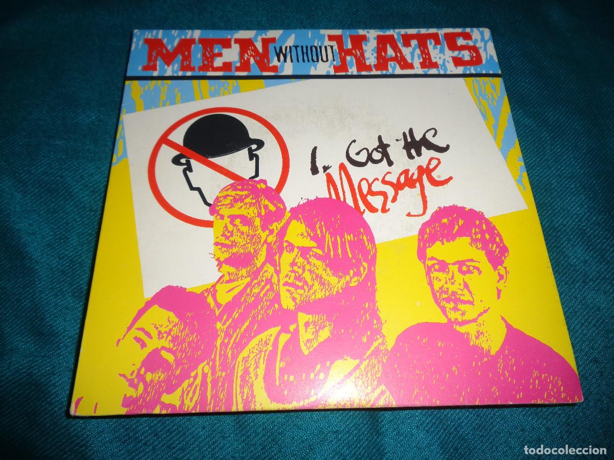 Discos de vinilo: MEN WITHOUT HATS. I GOT THE MESSAGE / UTTER SPACE. STATIK, 1984. SPAIN. IMPECA BLE(#)