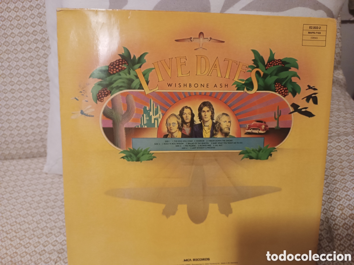 Discos de vinilo: Wishbone Ash Live Dates - Foto 2