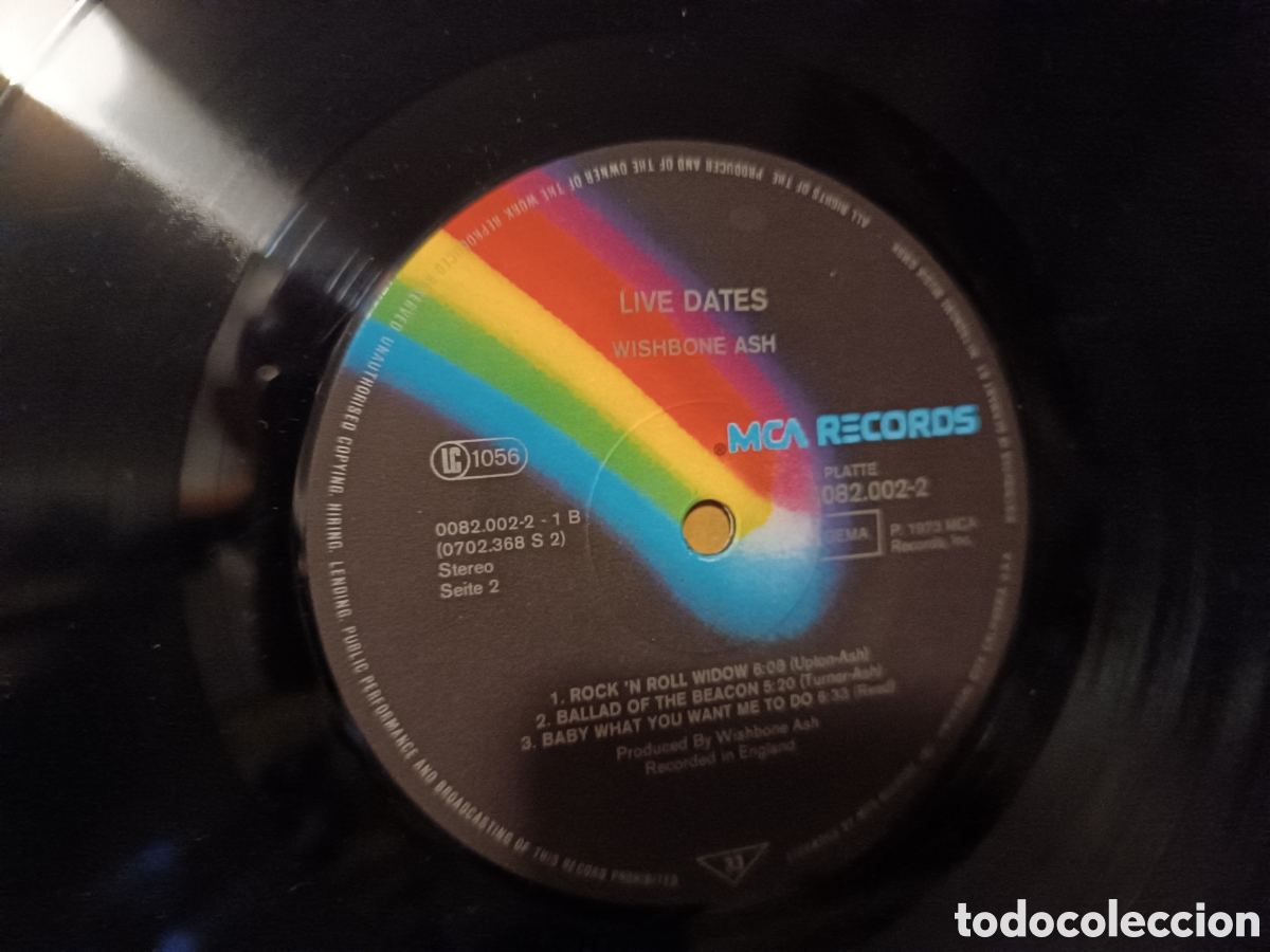 Discos de vinilo: Wishbone Ash Live Dates - Foto 4