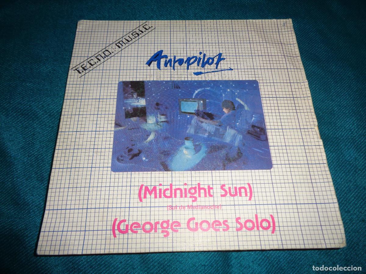 Discos de vinilo: AUTOPILOT. MIDNIGHT SUN / GEORGE GOES SOLO. CHRYSALIS, 1982. SPAIN(#)