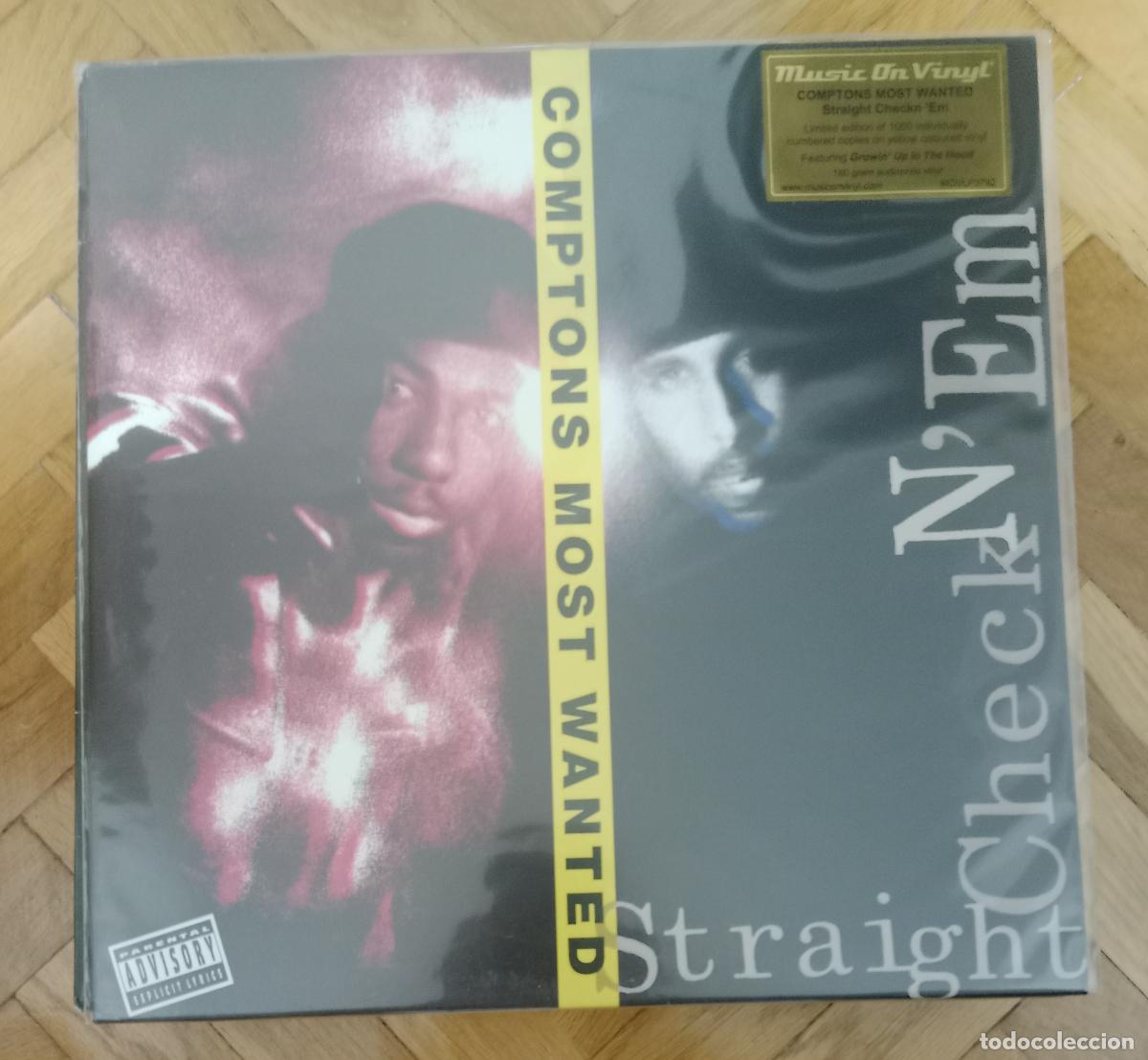 Discos de vinilo: Comptons Most Wanted* &lrm;&ndash; Straight Checkn 'Em Lp Europa 2024