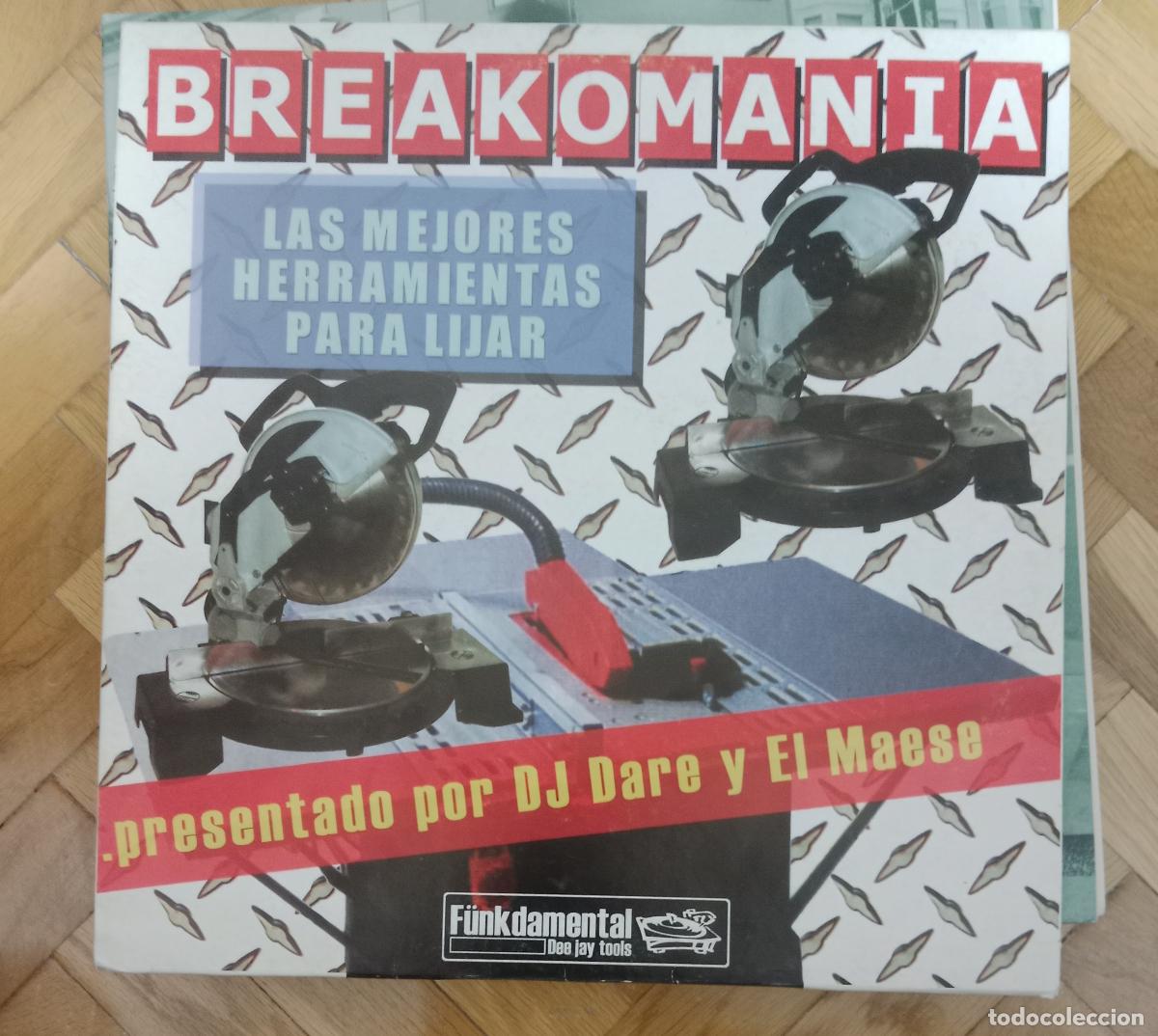 Discos de vinilo: DJ Dare Y El Maese* &lrm;&ndash; Breakomania Lp Espa&ntilde;a 2003