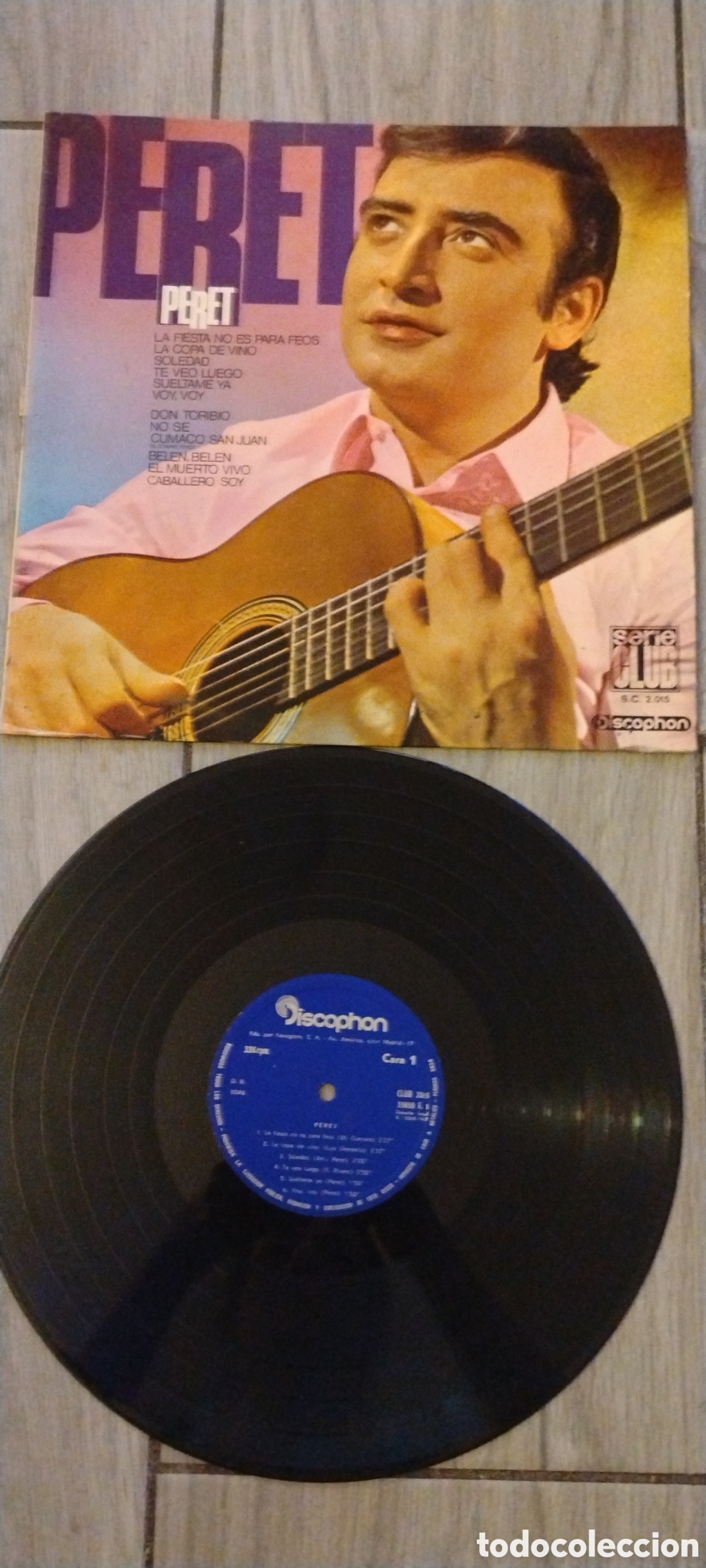 Discos de vinilo: PERET-PERET-LP-DISCOPHON/SPAIN-IB - Foto 2