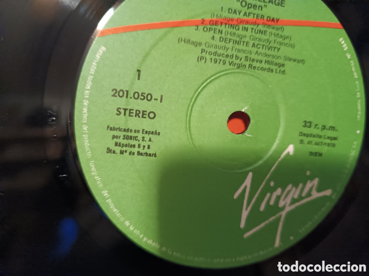 Discos de vinilo: Steve Hillage Open..... - Foto 3