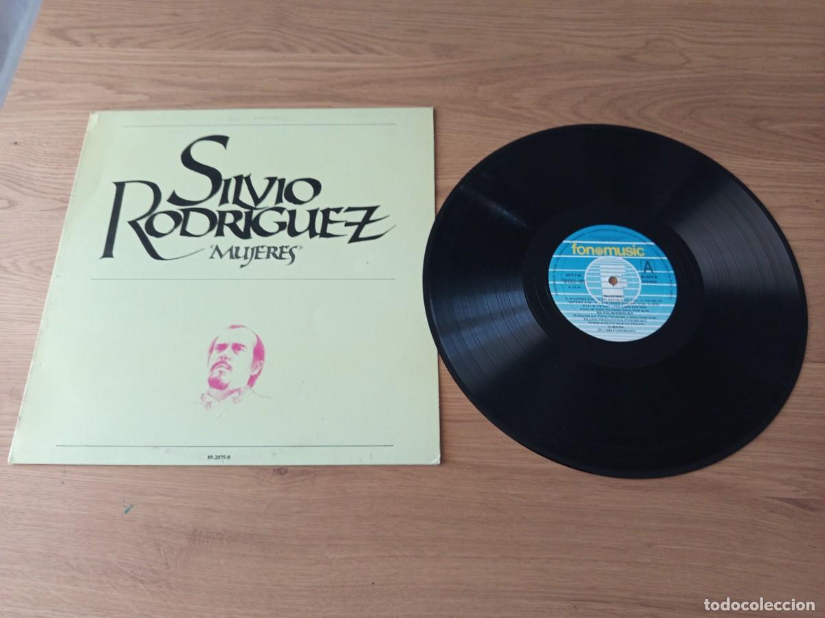Discos de vinilo: JOYA LP - SILVIO RODR&Iacute;GUEZ - MUJERES - SELLO FONOMUSIC 89.2075/8 - A&Ntilde;O 1984 / SPAIN.