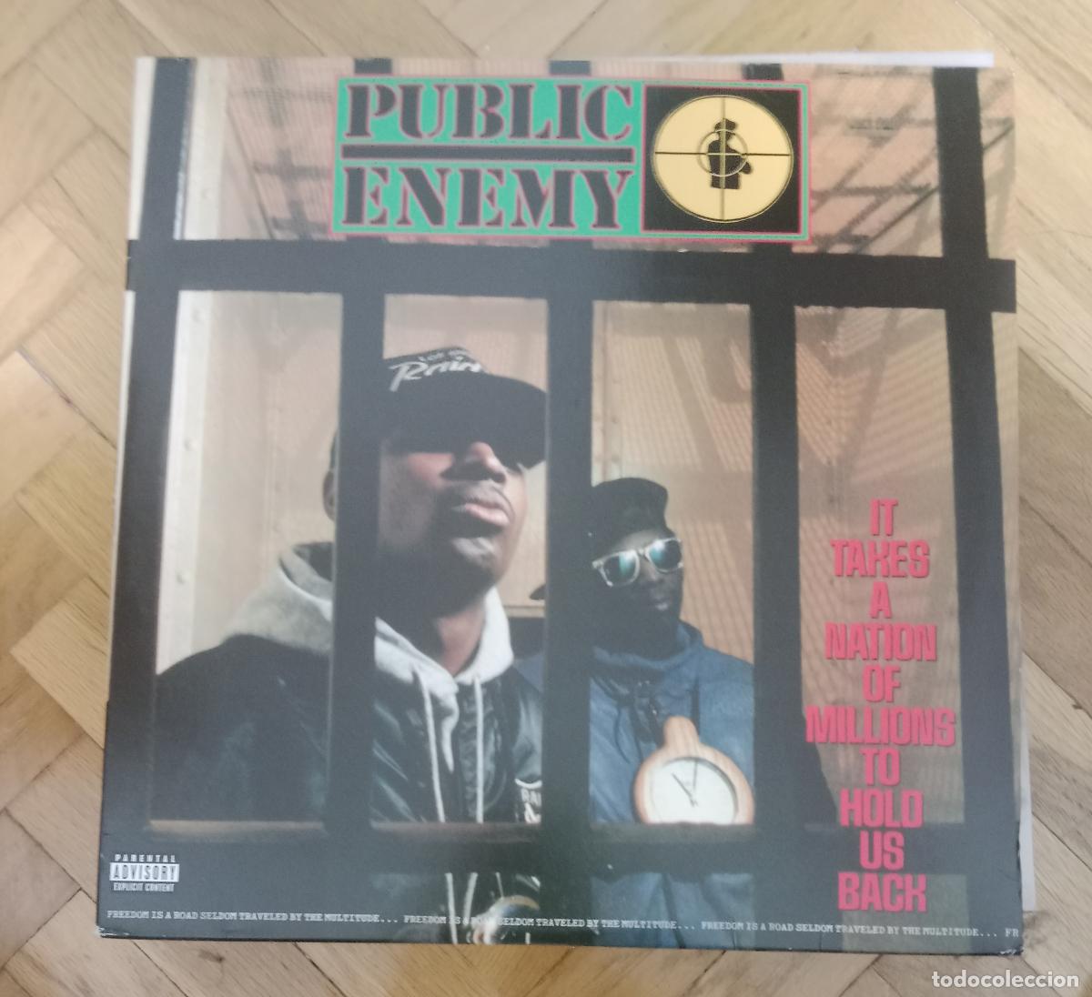 Discos de vinilo: Public Enemy &lrm;&ndash; It Takes A Nation Of Millions To Hold Us Back Lp