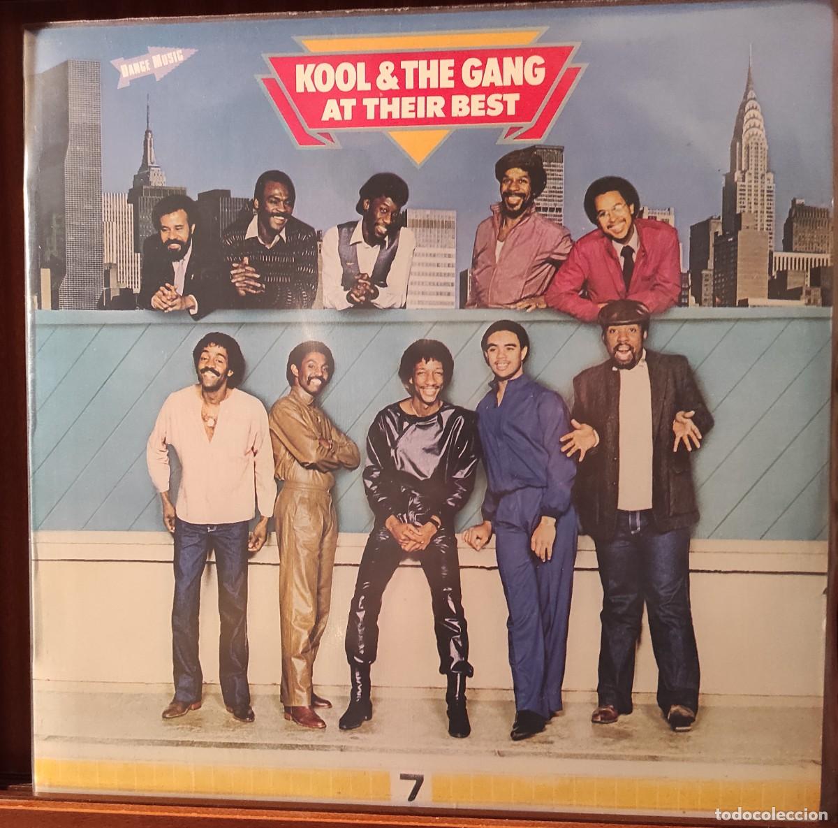 Discos de vinilo: Kool & The Gang &lrm;&ndash; At Their Best - VINILO EDICION ESPA&Ntilde;OLA SELLO DE LITE RECORDS 1983