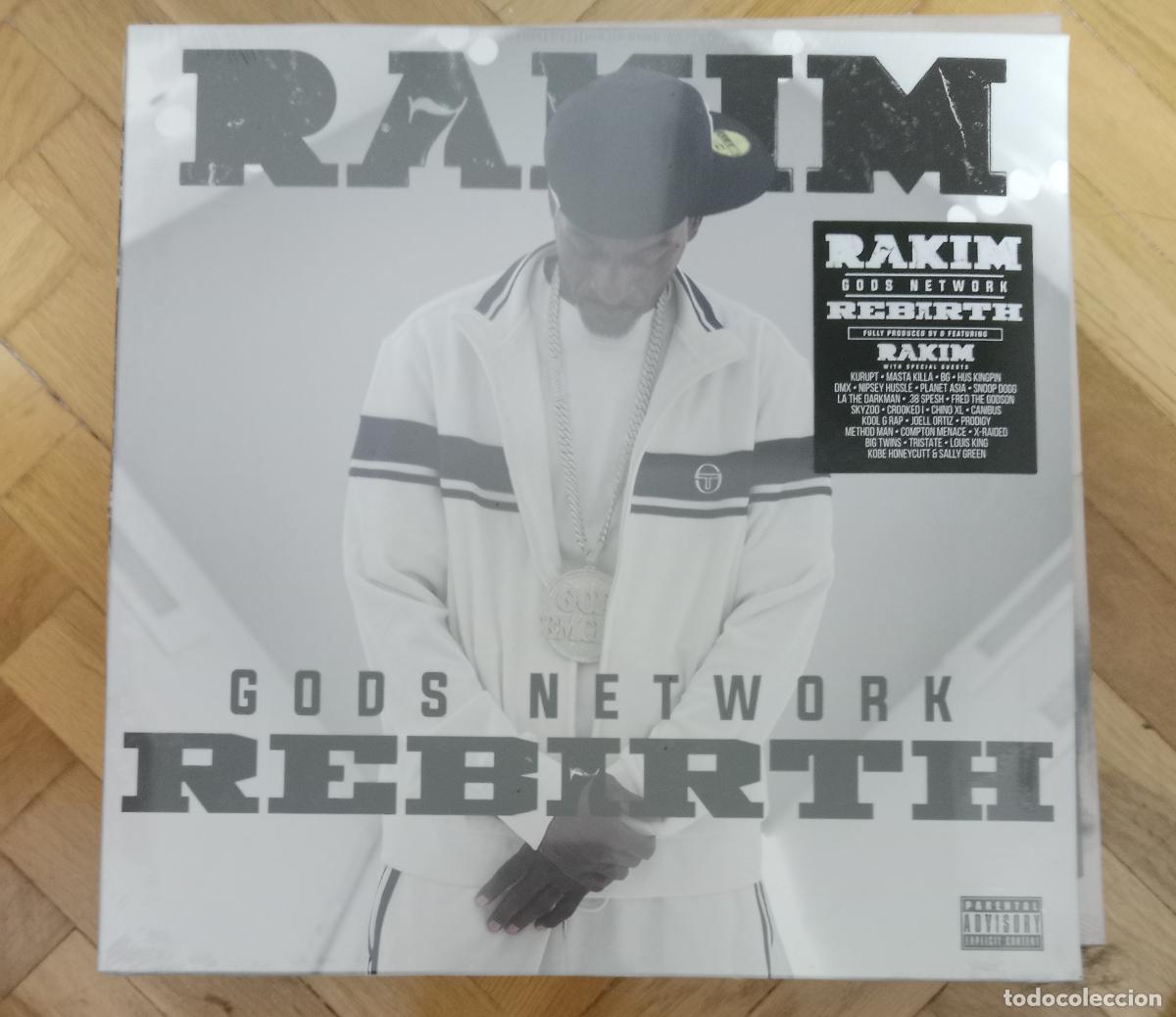 Discos de vinilo: Rakim &lrm;&ndash; Gods Network Rebirth Lp Europa 2024
