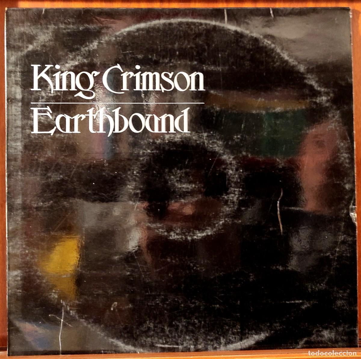 Discos de vinilo: King Crimson &lrm;&ndash; Earthbound - VINILO EDICION ESPA&Ntilde;OLA SELLO POLYDOR A&Ntilde;O 1978