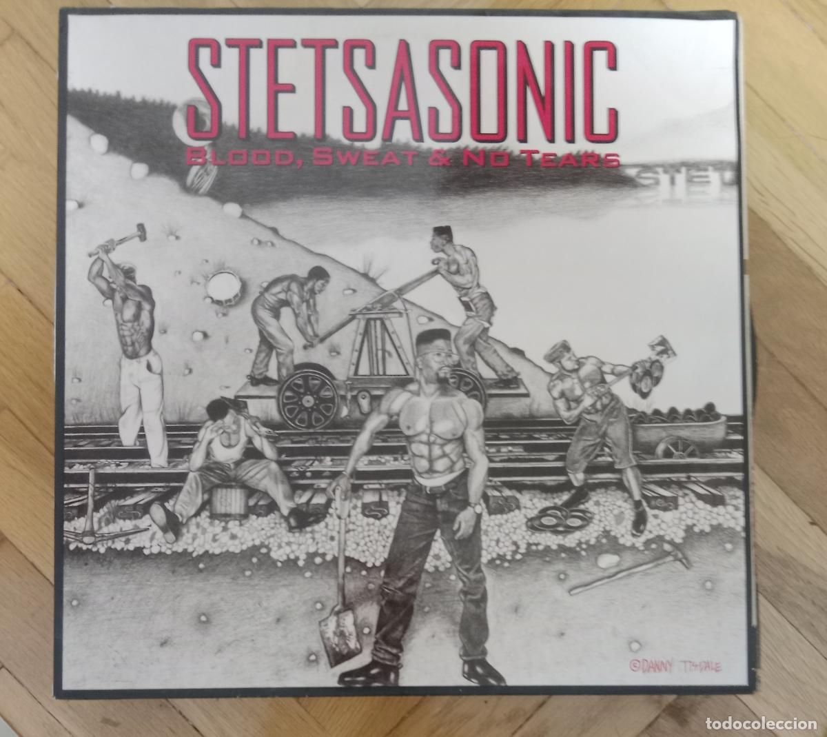 Discos de vinilo: Stetsasonic &lrm;&ndash; Blood, Sweat & No Tears Lp Espa&ntilde;a 1991
