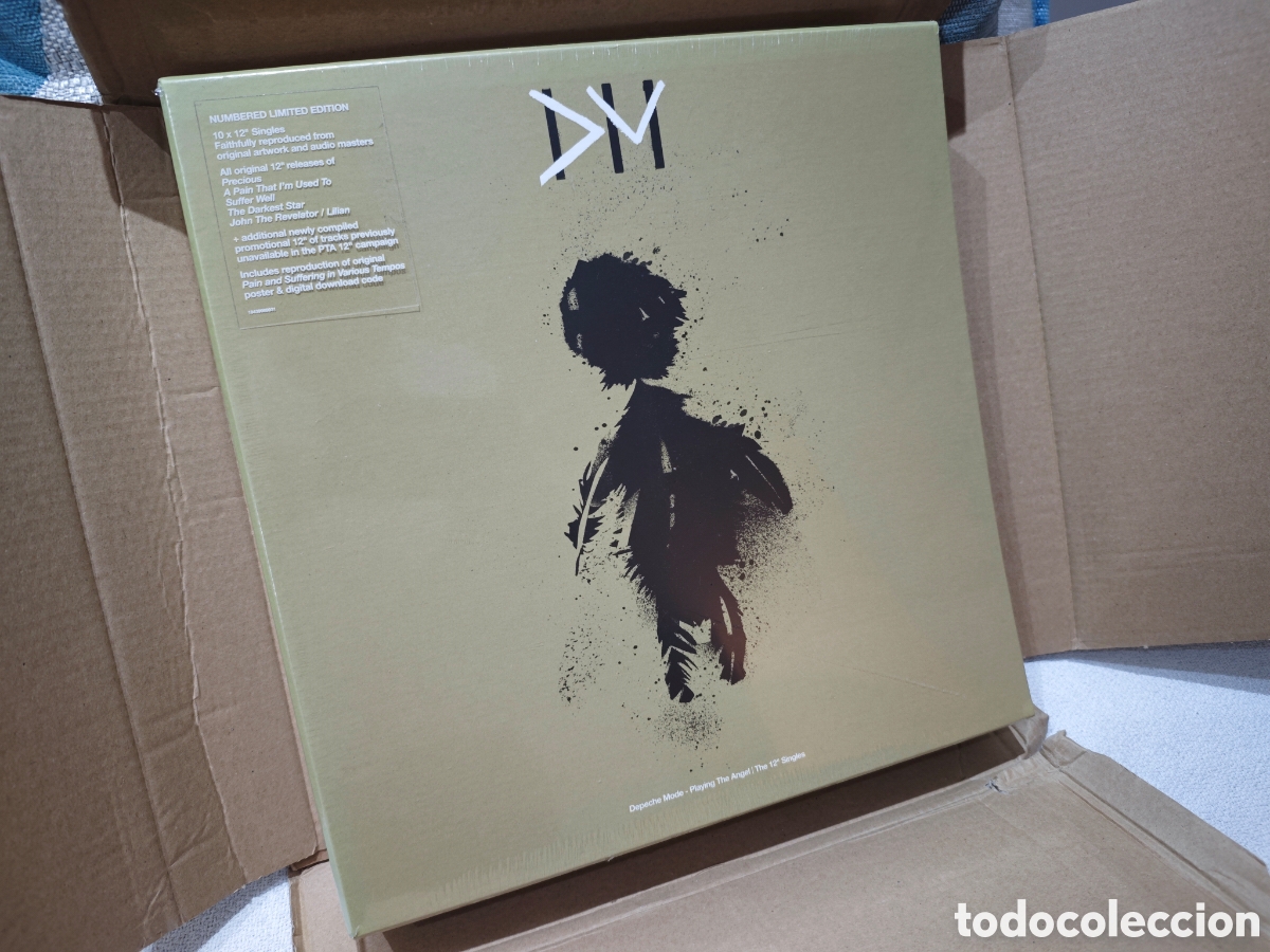 Discos de vinilo: Depeche Mode Playing The Angel Box Set 10 Vinilos Nuevo precintado cerrado. Edici&oacute;n limitada y numer