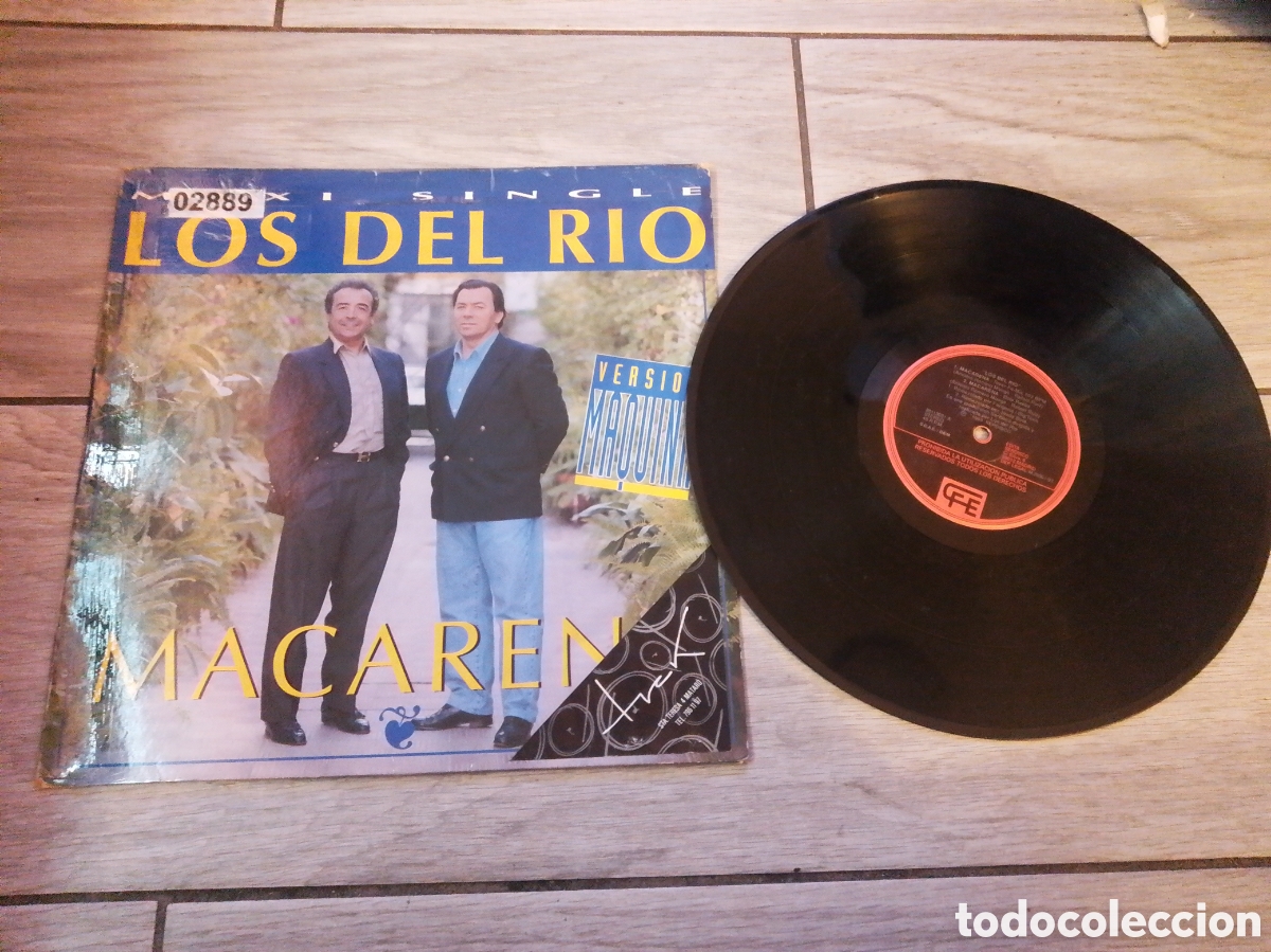 Discos de vinilo: LOS DEL R&Iacute;O - MACARENA - MAXI - SPAIN - CFE - LV -