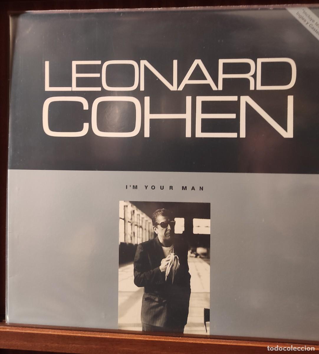 Discos de vinilo: Leonard Cohen &lrm;&ndash; I'm Your Man VINILO EDICION ESPA&Ntilde;OLA SELLO CBS 1988
