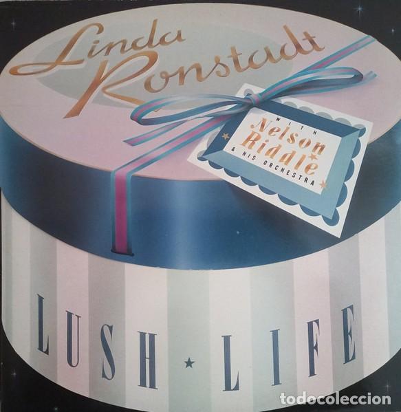 Discos de vinilo: Linda Ronstadt * LP Vinilo * Lush Life * Spain Precintado desde 1984 * Rare se abre por arriba