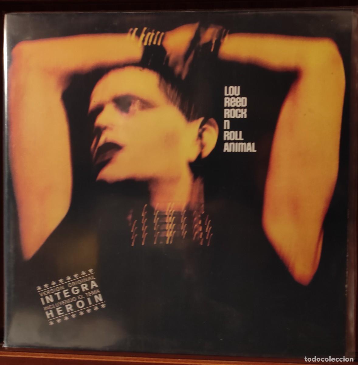 Discos de vinilo: Lou Reed &lrm;&ndash; Rock N Roll Animal . VINILO EDICION ESPA&Ntilde;OLA SELLO RCA