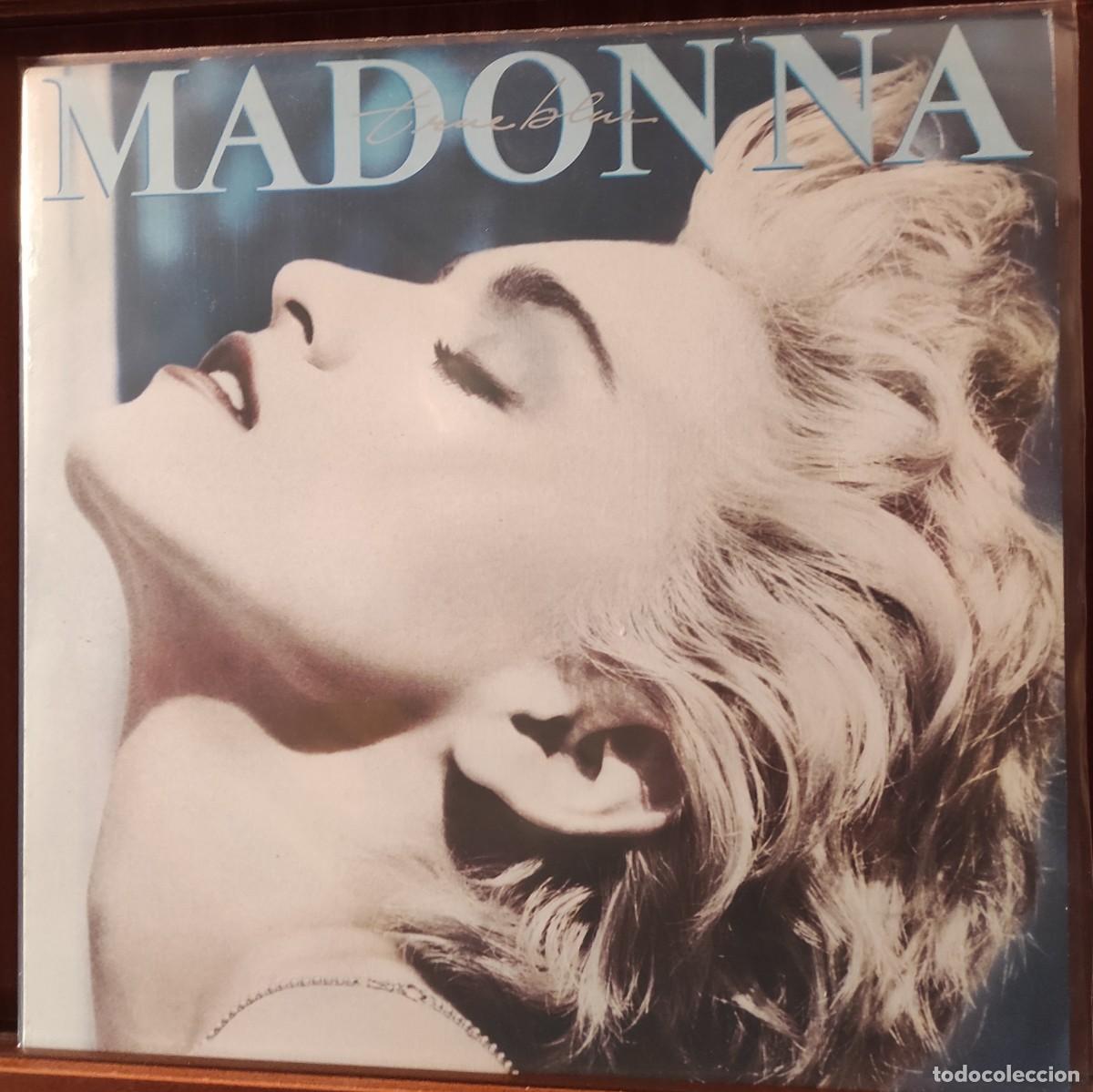 Discos de vinilo: Madonna &lrm;&ndash; True Blue - VINILO EDICION ESPA&Ntilde;OLA SELLO SIRE 1986