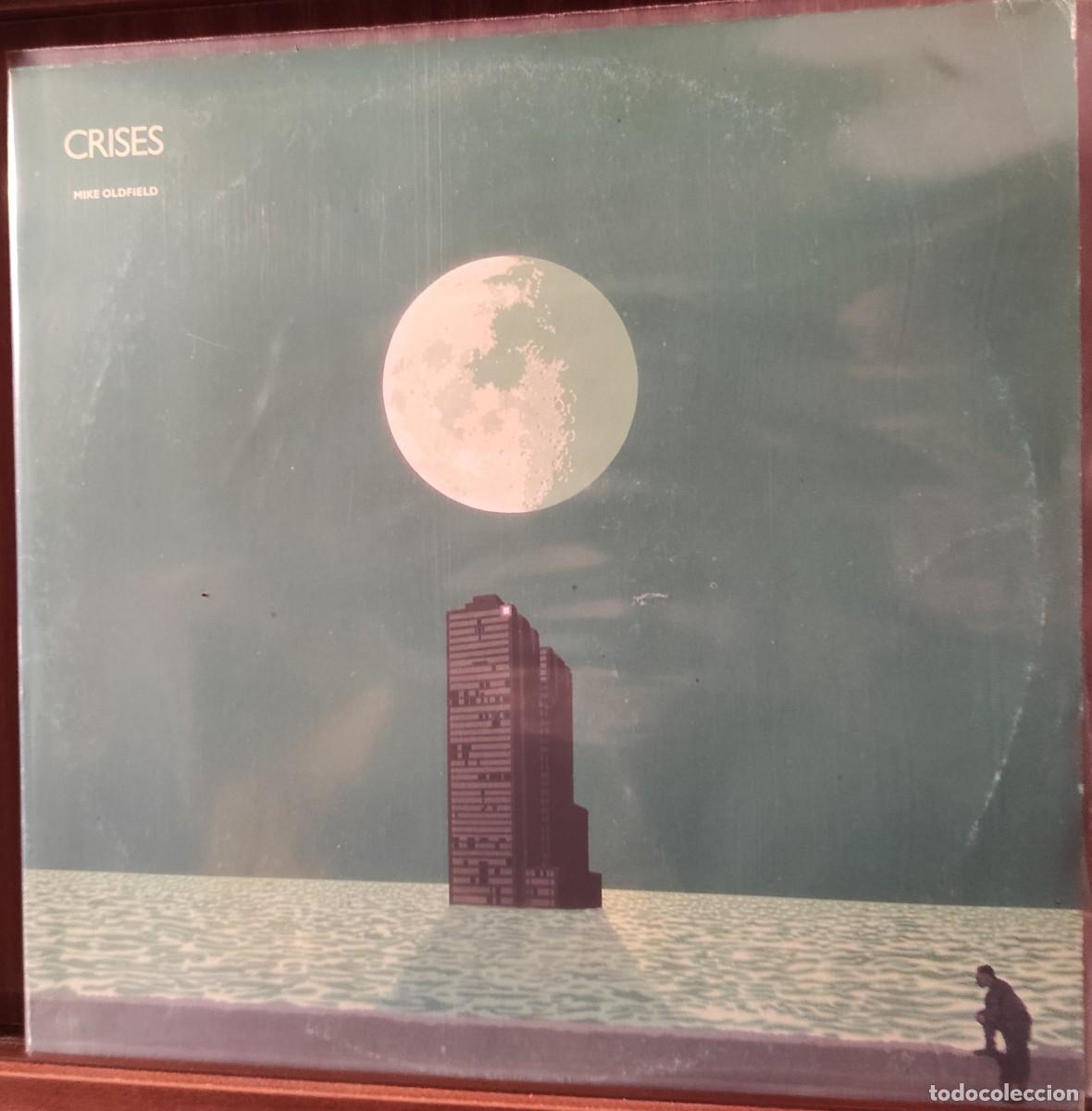 Discos de vinilo: Mike Oldfield &lrm;&ndash; Crises VINILO EDICION ESPA&Ntilde;OLA SELLO VIRGIN 1983
