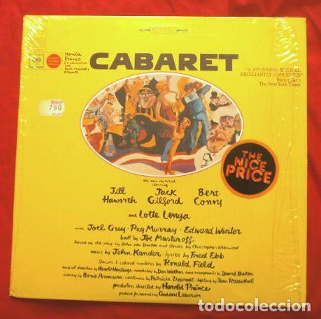 Discos de vinilo: CABARET (LP mad in USA) Musical - Original Broadway Cast - John Kander - Lirics by Fred Ebb