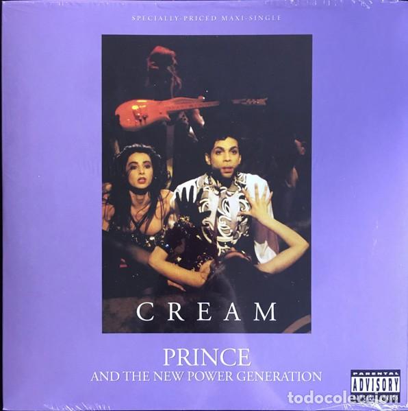 Discos de vinilo: Prince & The New Power Generation * Maxi Vinilo * Cream * Reedici&oacute;n 2017 Rare * Precintado