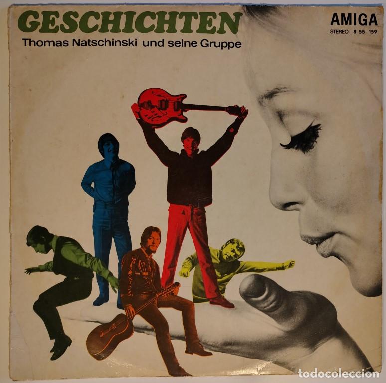 Discos de vinilo: Thomas Natschinski und seine Gruppe. Geschichten. Amiga, Germany RDA 1970 LP stereo (8 55 159)