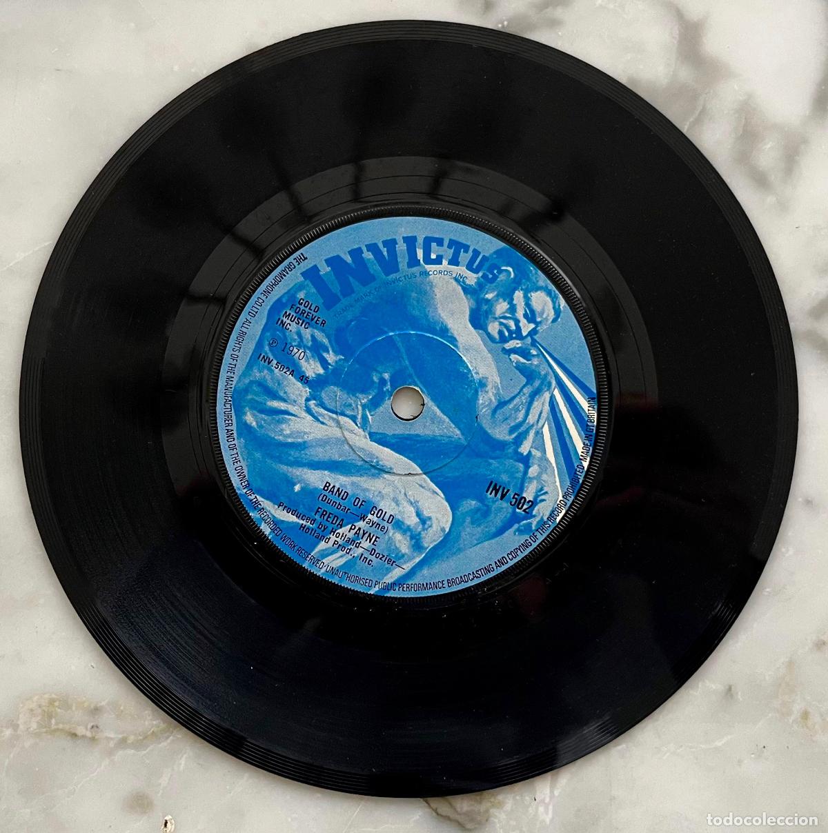 Discos de vinilo: FREDA PAYNE. BAND OF GOLD. SINGLE ORIGINAL UK 1970
