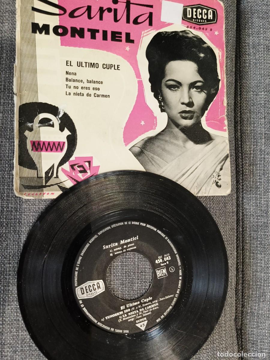 Vinyl-Schallplatten: EL &Uacute;LTIMO CUPLE. Sarita Montiel