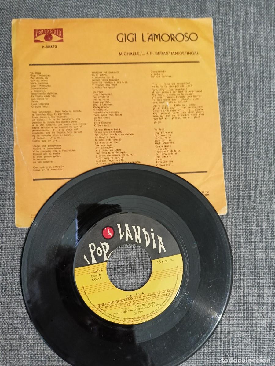 Discos de vinilo: DALIDA. Gigi Lamoroso - Foto 2