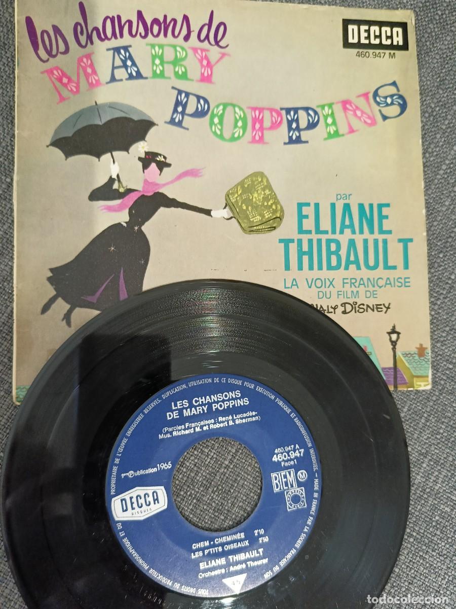 Discos de vinilo: Les chanson de Mary Poppins. 1965