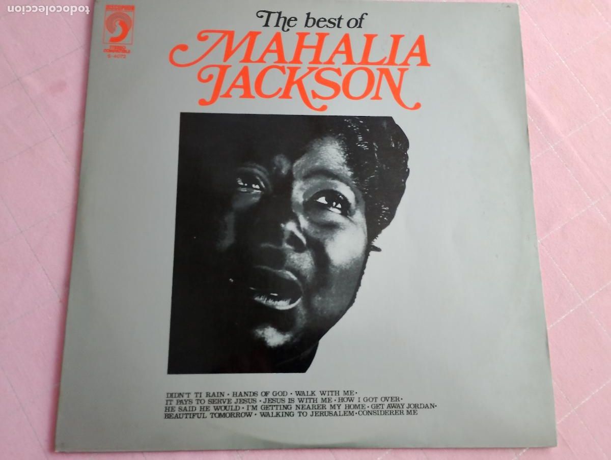 Discos de vinilo: MAHALIA JACKSON LP THE BEST OF DISCOPHON ESPA&Ntilde;A 1972