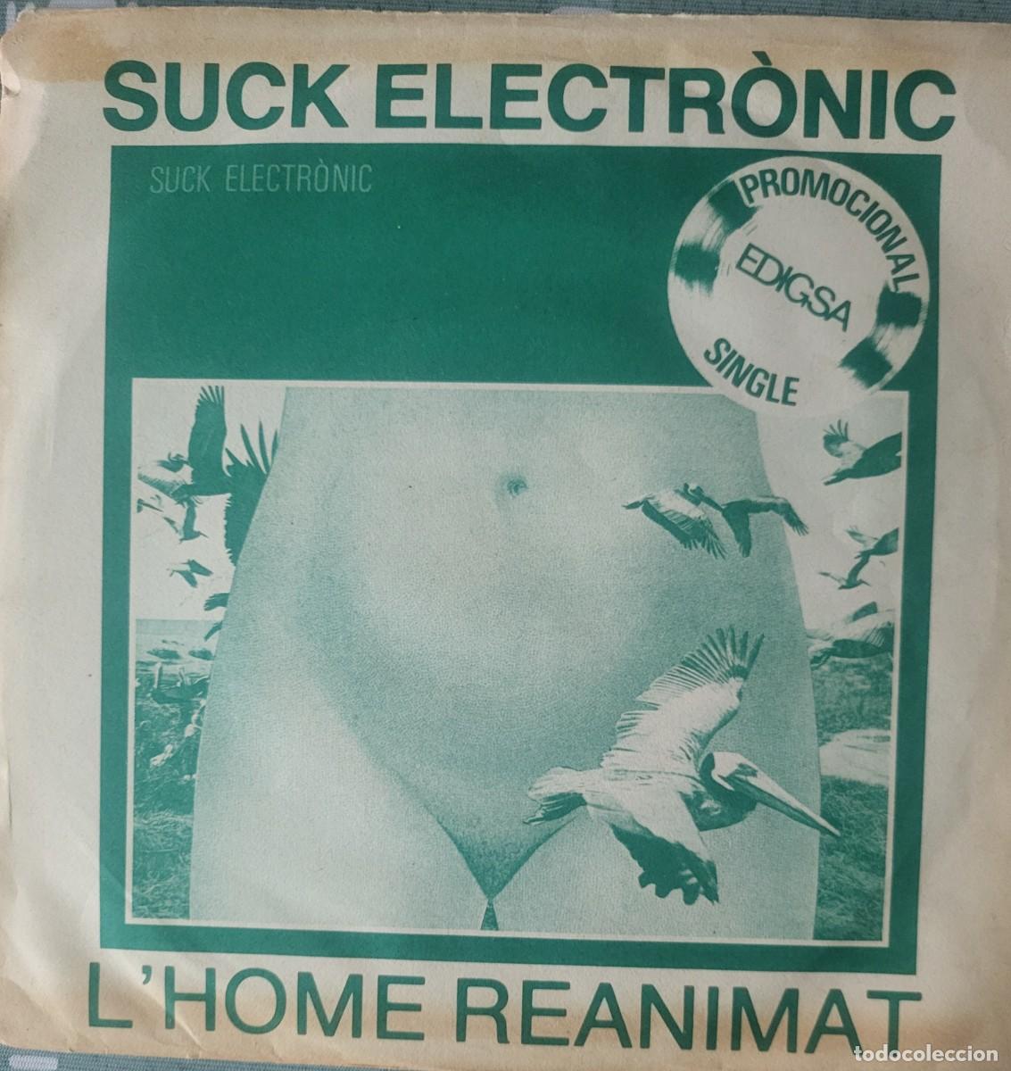Discos de vinilo: Suck Electronic single sello Edigsa editado en Espa&ntilde;a a&ntilde;o 1982 promocional...