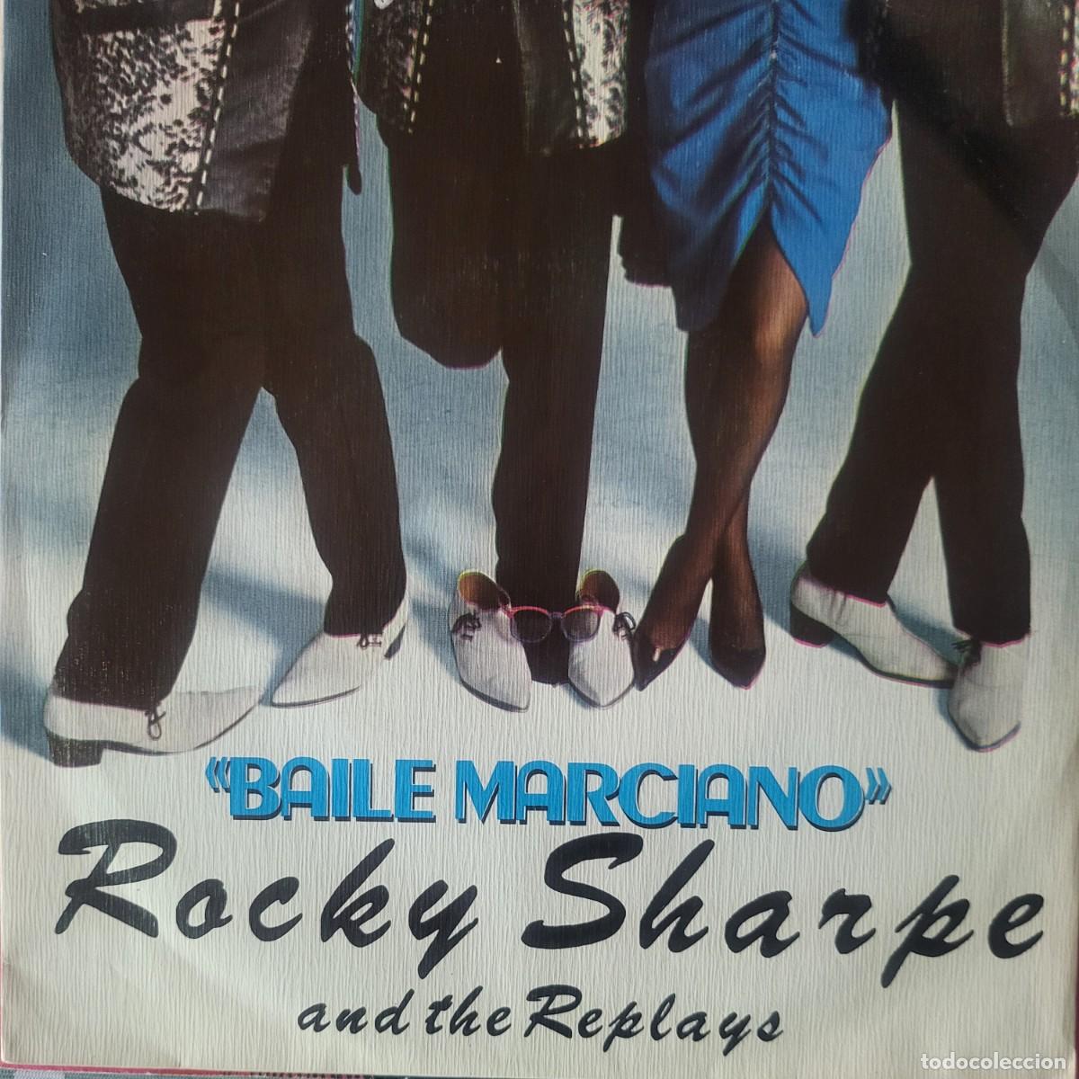 Discos de vinilo: Rocky Sharpe and The Replays single sello Movieplay editado en Espa&ntilde;a a&ntilde;o 1980...
