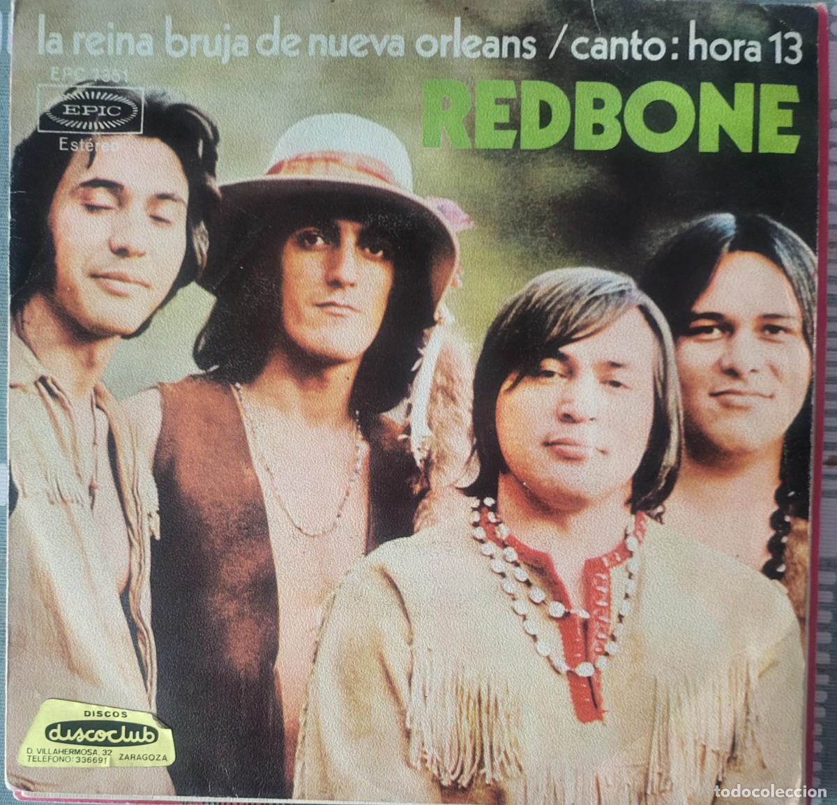 Discos de vinilo: Redbone single sello Epic editado en Espa&ntilde;a a&ntilde;o 1971...