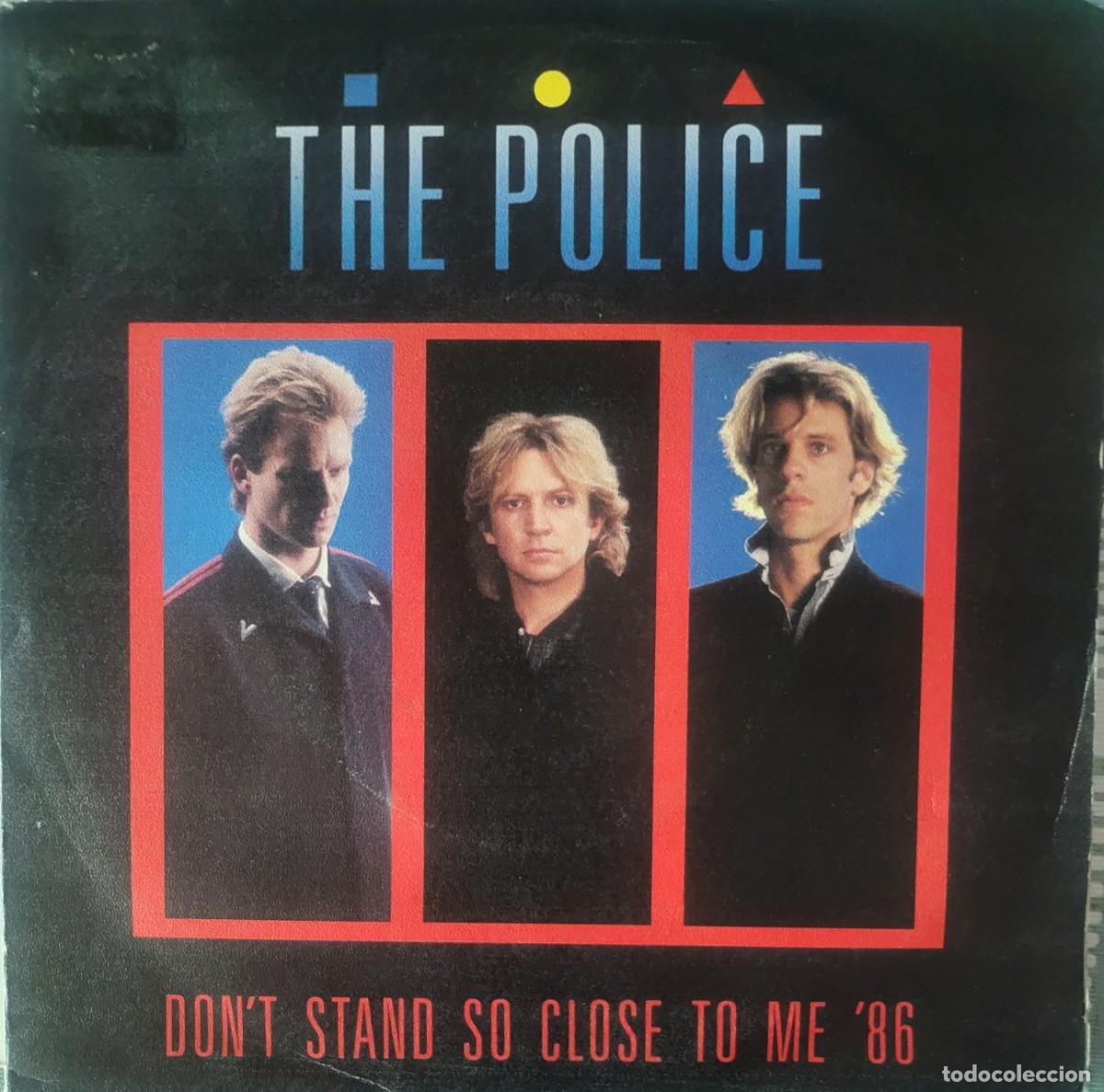 Discos de vinilo: The Police single sello A&M records editado en Espa&ntilde;a a&ntilde;o 1986...