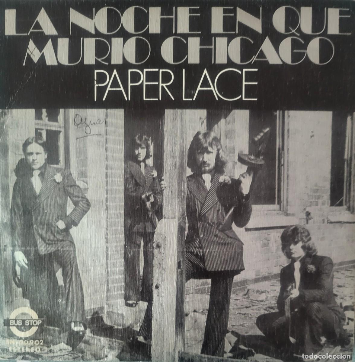 Vinyl records: Paper Lace single sello Bus Stop editado en Espa&ntilde;a a&ntilde;o 1974...