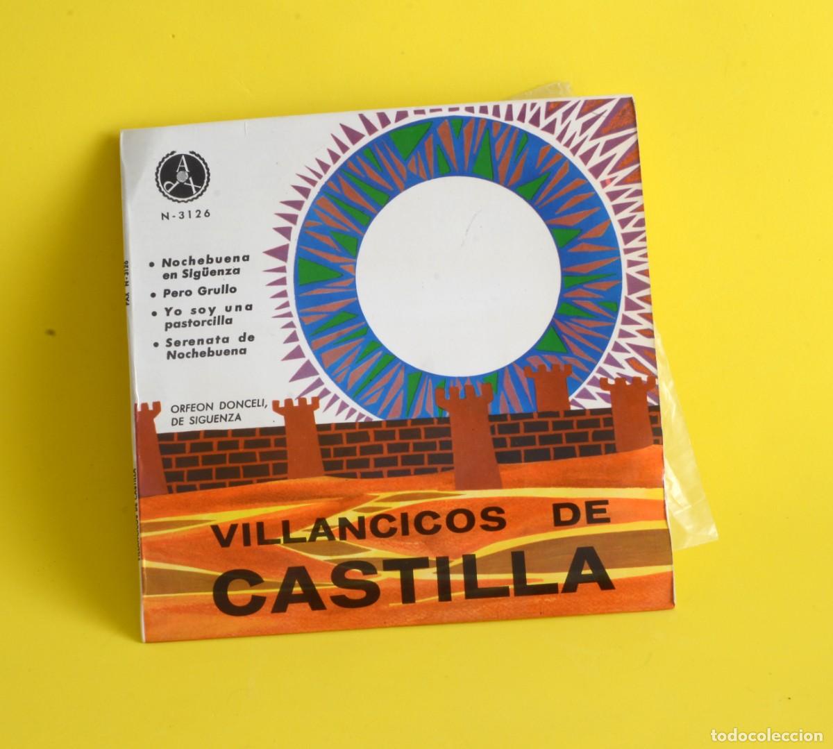 Discos de vinilo: &rdquo;Villancicos de Castilla&rdquo;, Orfe&oacute;n Donceli de Sig&uuml;enza 1968