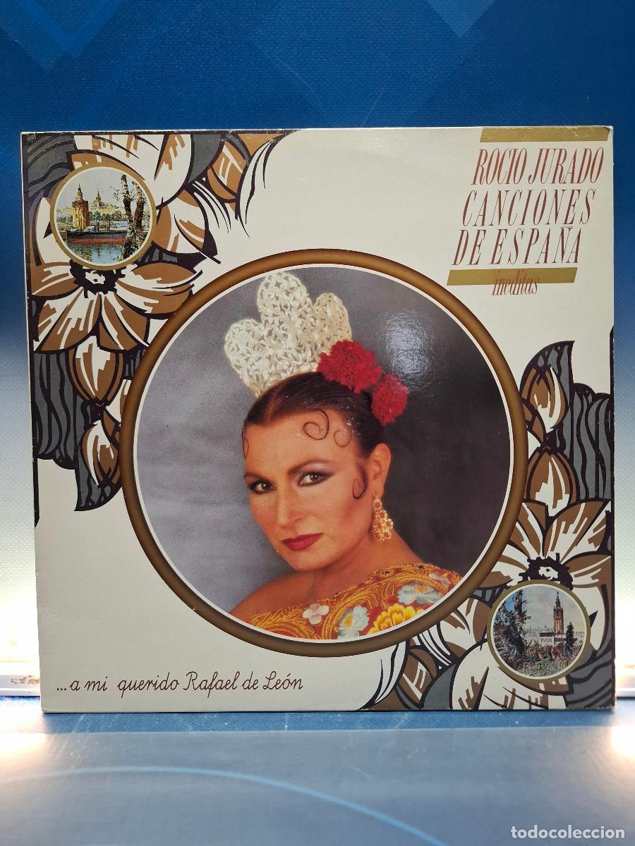 Discos de vinilo: Disco, Lp, Rocio Jurado, Canciones De Espa&ntilde;a, 1988