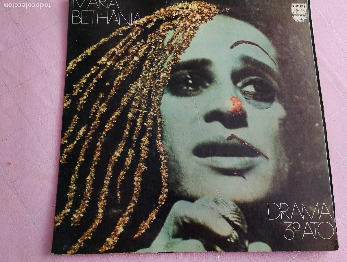 Discos de vinilo: Maria Beth&acirc;nia &ndash; Drama 3&ordm; Ato &rdquo;Luz Da Noite&rdquo; 1973 ed brasil