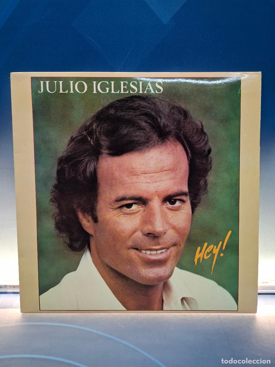 Discos de vinilo: Disco, Lp, Julio Iglesias, Hey, 1980