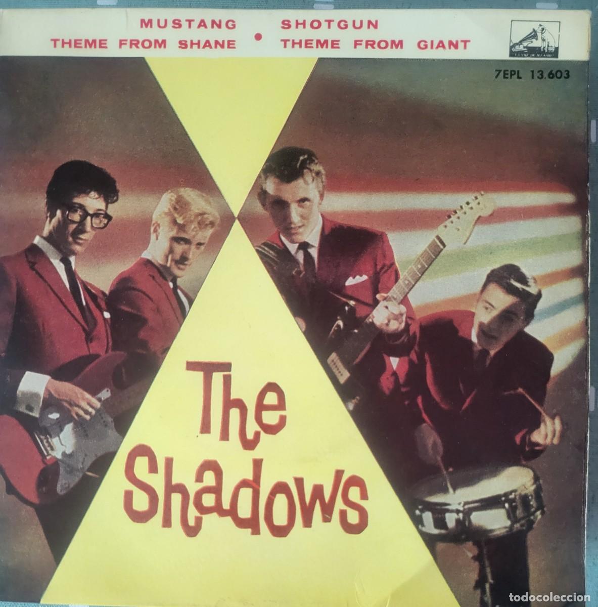 Discos de vinilo: The Shadows Ep sello La voz de su amo editado en Espa&ntilde;a a&ntilde;o 1961...