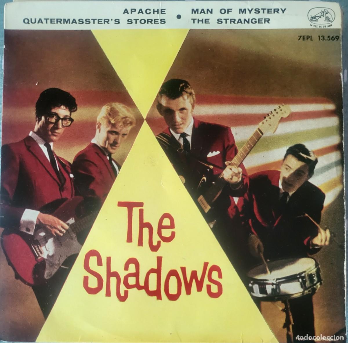 Discos de vinilo: The Shadows Ep sello La voz de su amo editado en Espa&ntilde;a a&ntilde;o 1961...