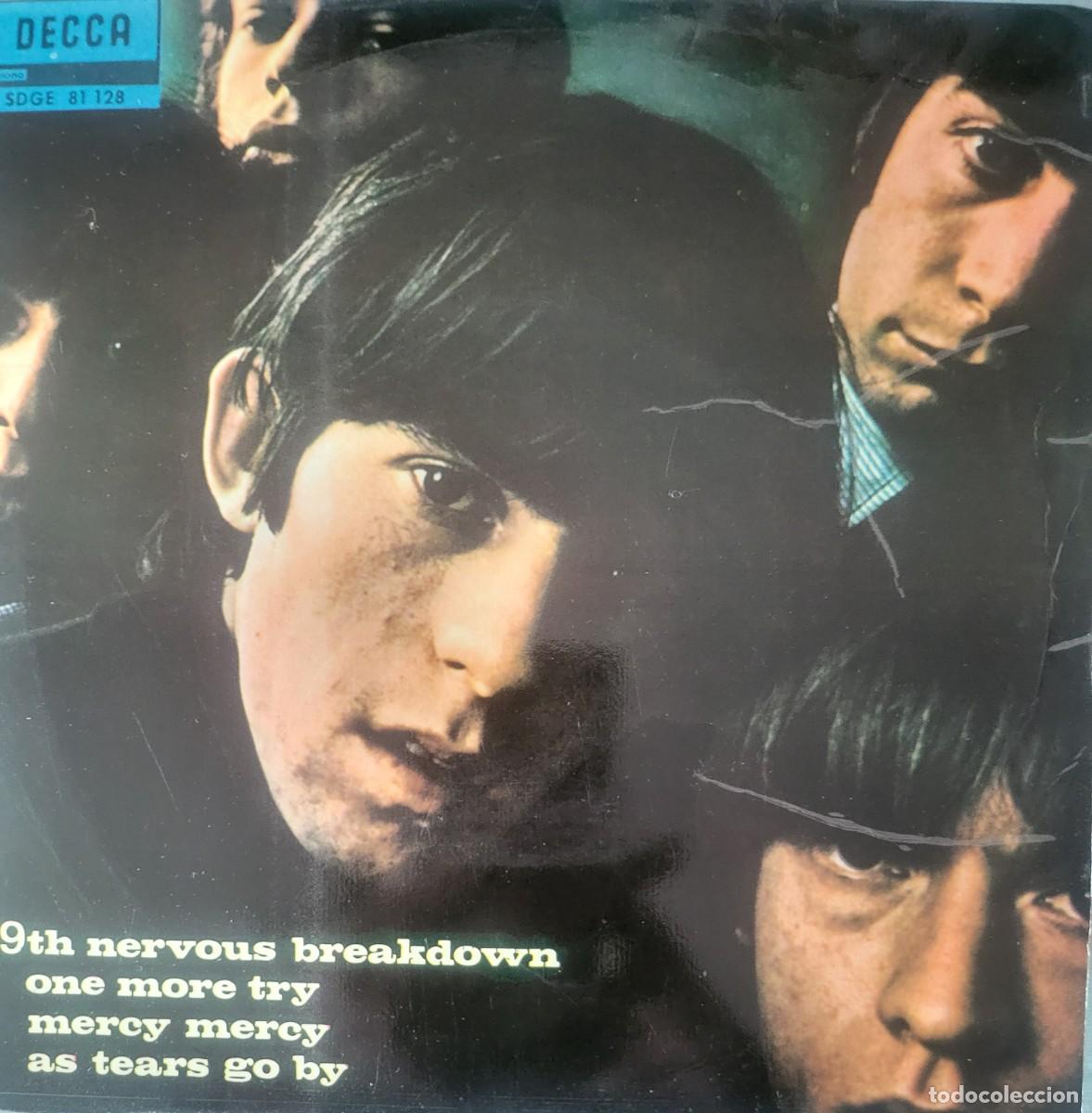 Discos de vinilo: The Rolling Stones Ep sello Decca editado en Espa&ntilde;a a&ntilde;o 1966...