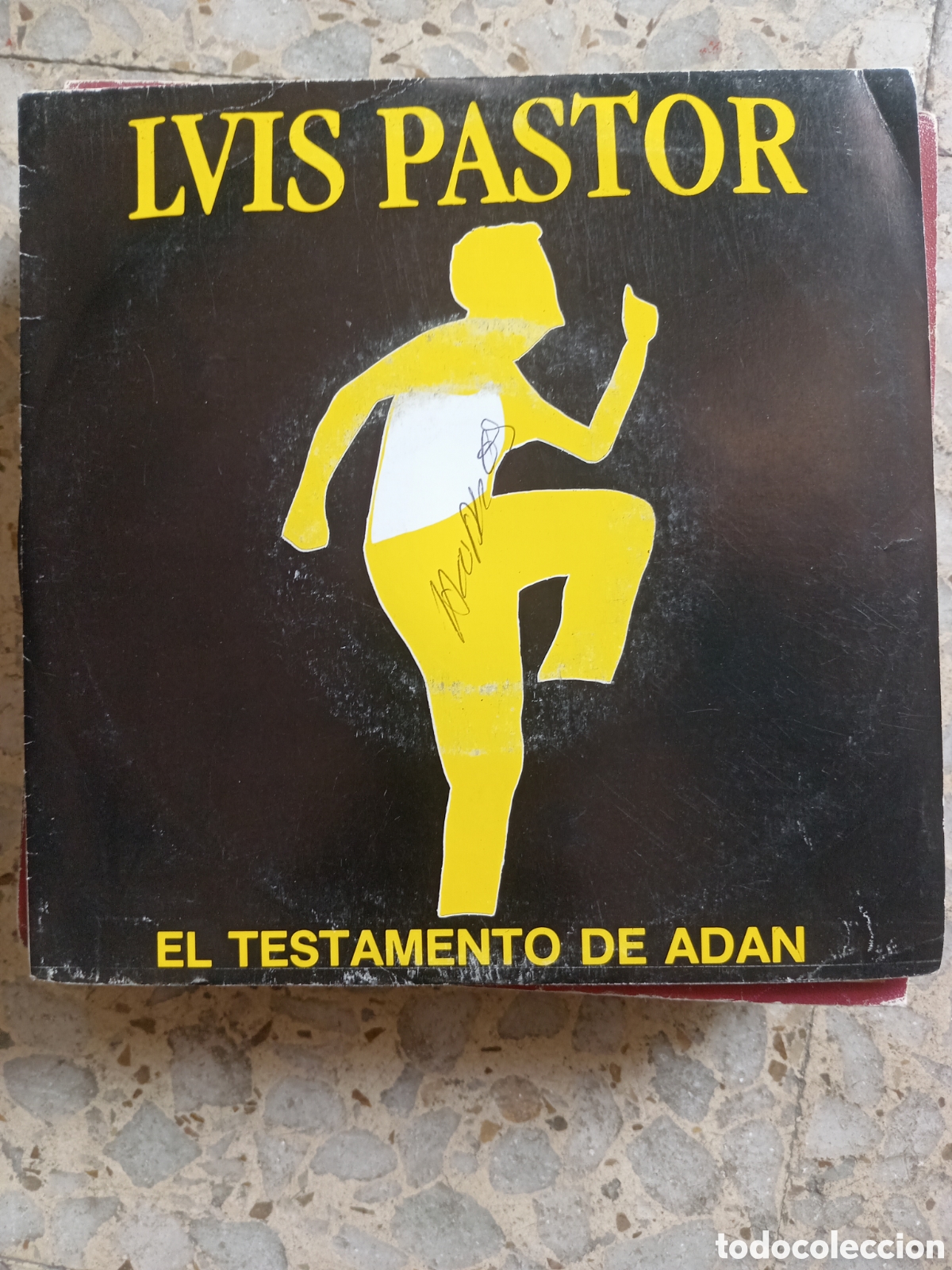 Discos de vinilo: SGL LUIS PASTOR EL TESTAMENTO DE ADAN 1992 PROMO