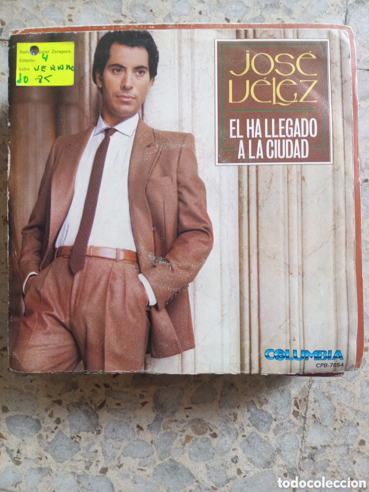 Discos de vinilo: SGL JOSE VELEZ EL HA LLEGADO A LA CIUDAD 1985 PROMO