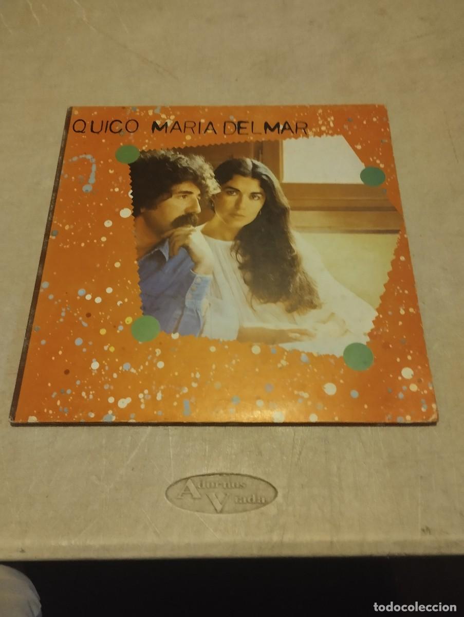 Discos de vinilo: MARIA DEL MAR BONET LP QUICO INSERT LETRAS PORTADA ABIERTA
