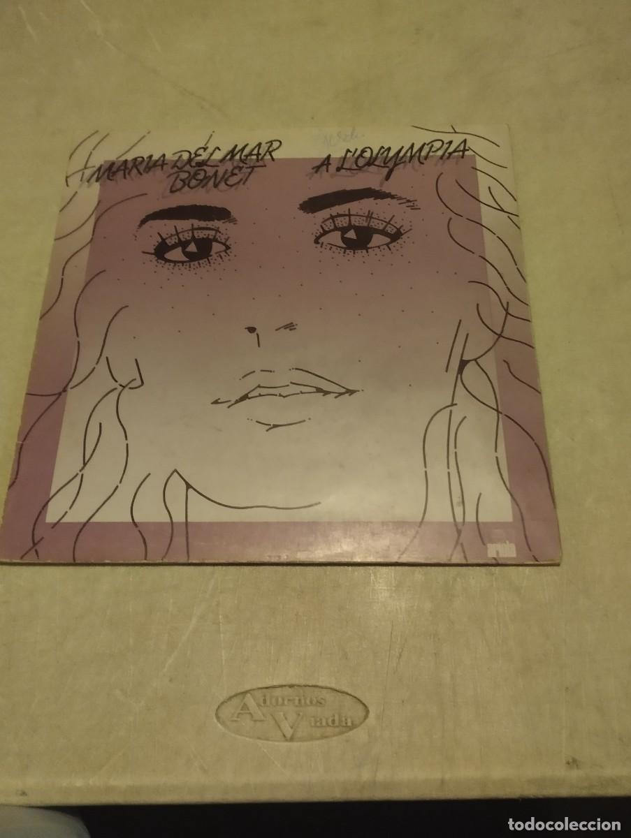 Discos de vinilo: MARIA DEL MAR BONET LP A L'OLYMPIA PORTADA ABIERTA